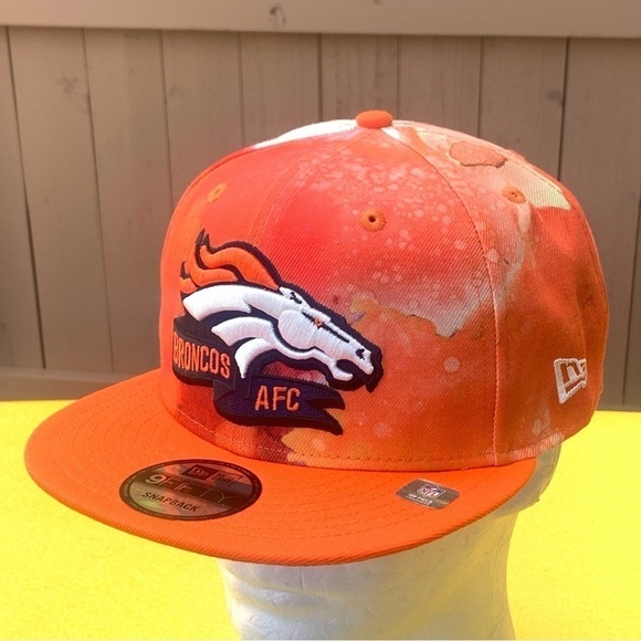 New Era Other - Denver Broncos New Era 2022 Sideline 9FIFTY Ink Dye Snapback Hat - Orange